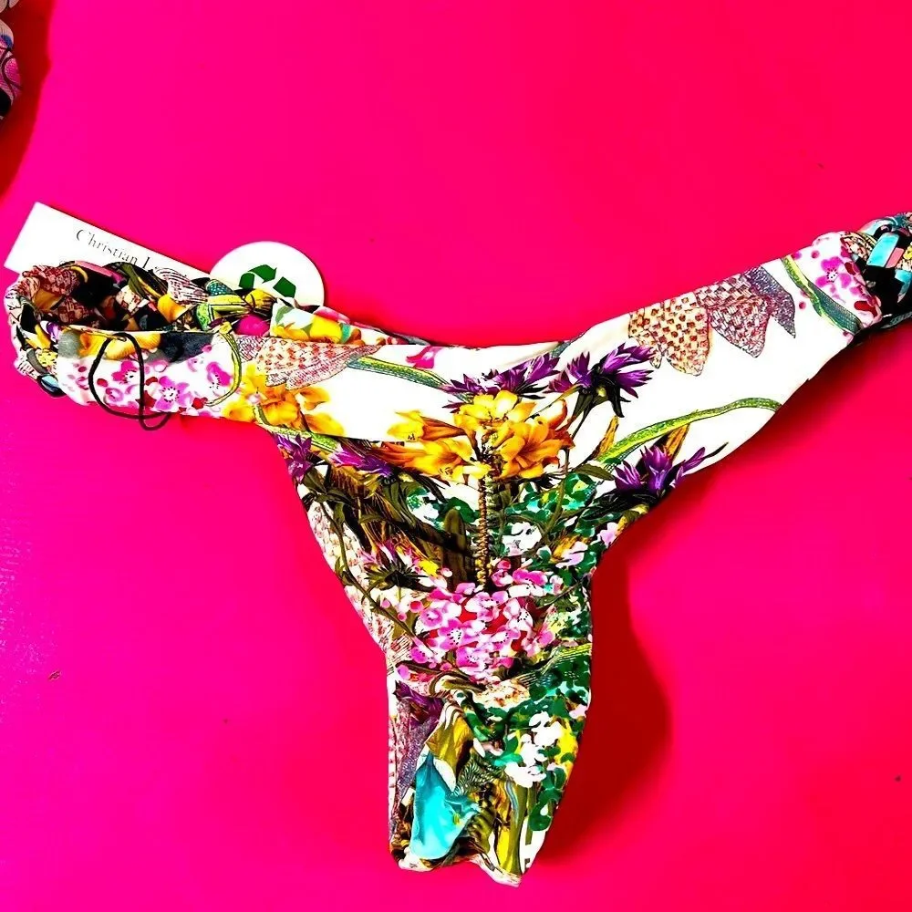 NWT Swiminista x Christian Lacroix Bikini Bottoms - Picture 2 of 4